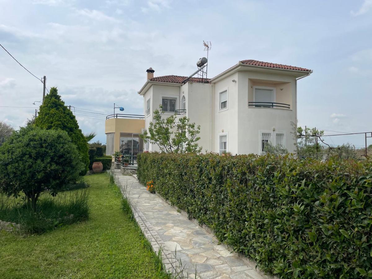 Seaside Apartment With Private Garden Неа-Анхиалос Экстерьер фото