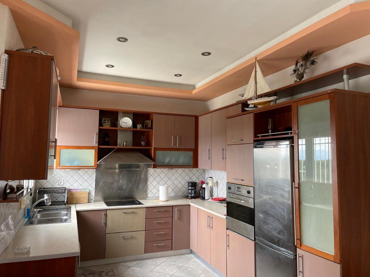 Seaside Apartment With Private Garden Неа-Анхиалос Экстерьер фото